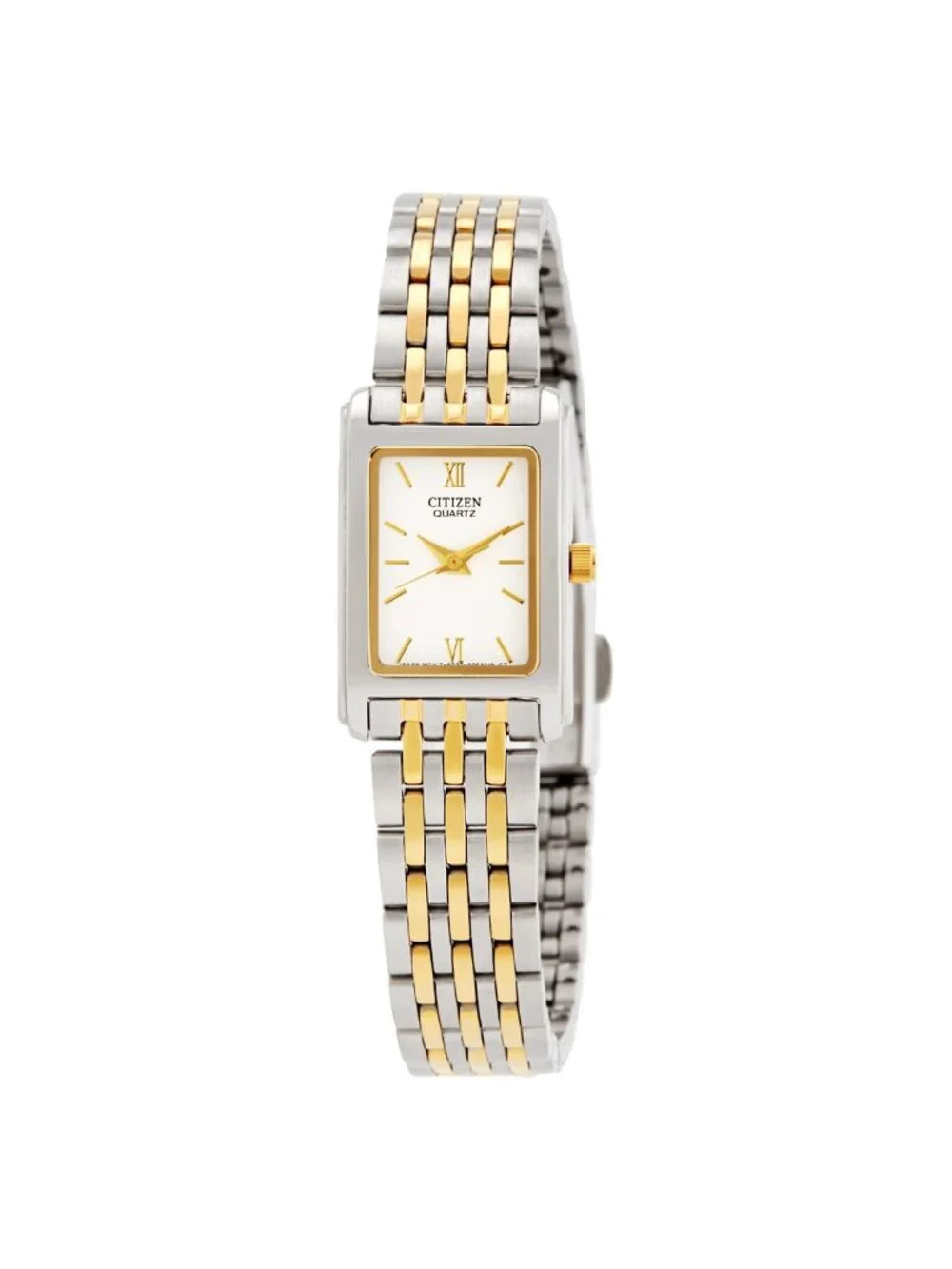 NWT Citizen Quartz White Dial Two-tone Ladies Watch